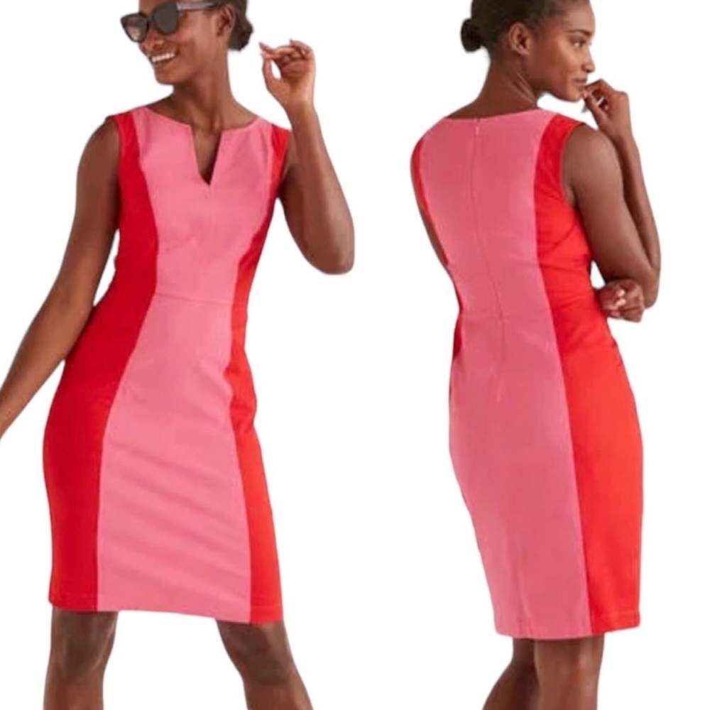 Boden‎ | Helena Colorblock Dress Size 16/18L NWT